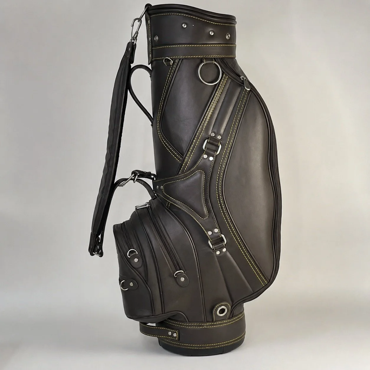 Patek Philippe Genève Brown Leather Golf Bag